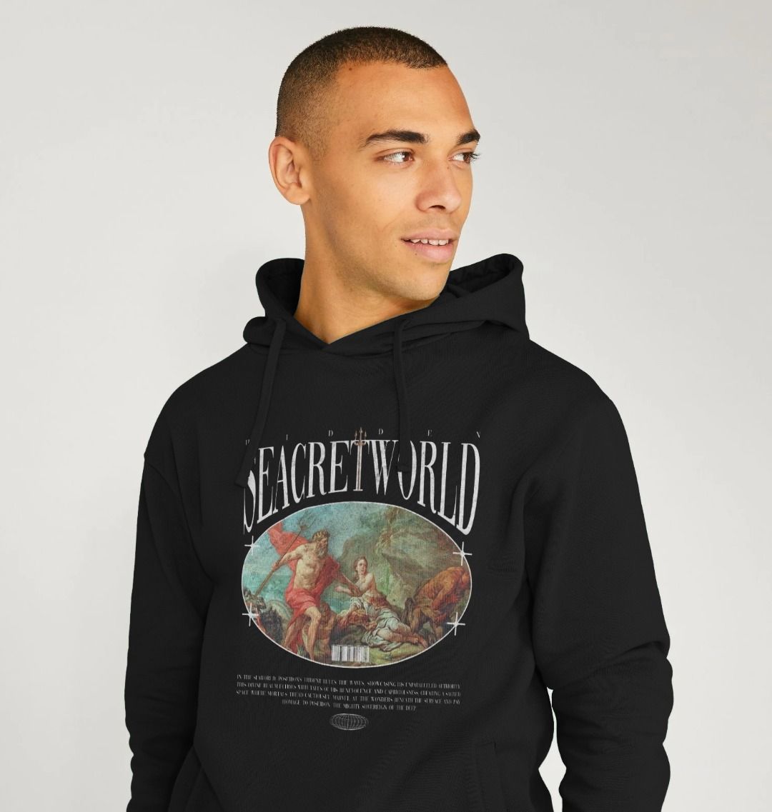 Mens Comfy Poseidon Hoodie