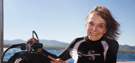Dr Sylvia Earle Blog banner, seacret, marine conservation, marine biology, oceanography, icon, biology, sustainable clothing, climate change
