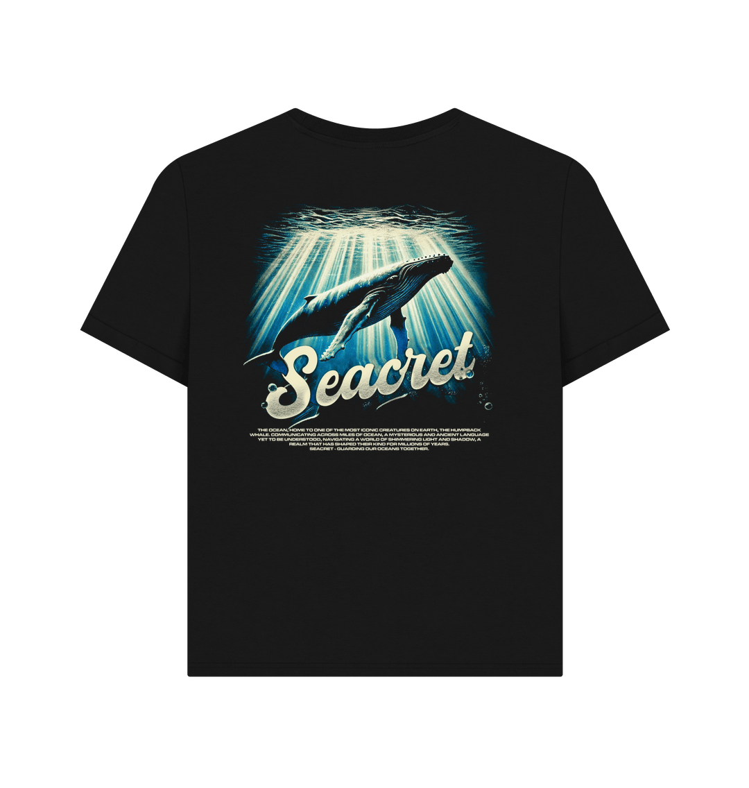 Womens Comfy Relaxed Fit T-Shirt | Humpback Whale