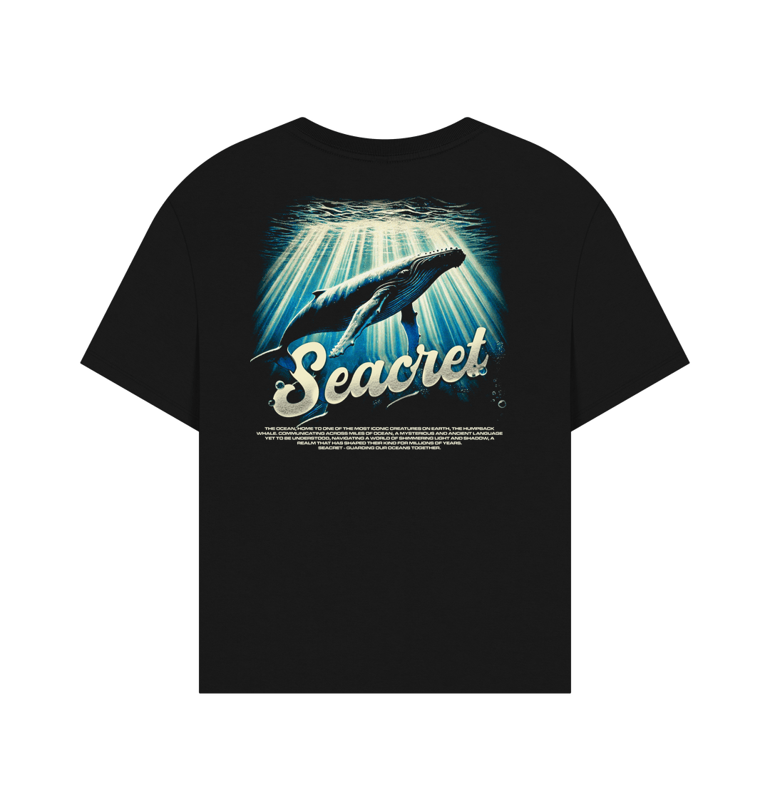 Womens Oversized Comfy T-Shirt | Humpback Whale