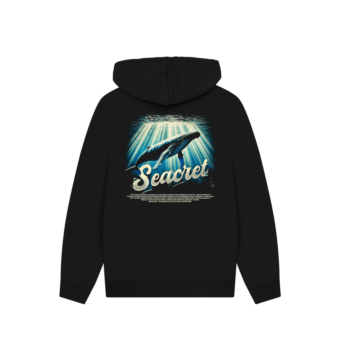 Mens Comfy Hoodie Featuring Humpback Whale