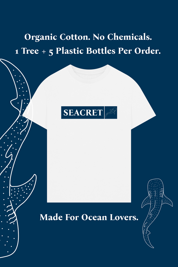 WHALESHARK WHITE TEE