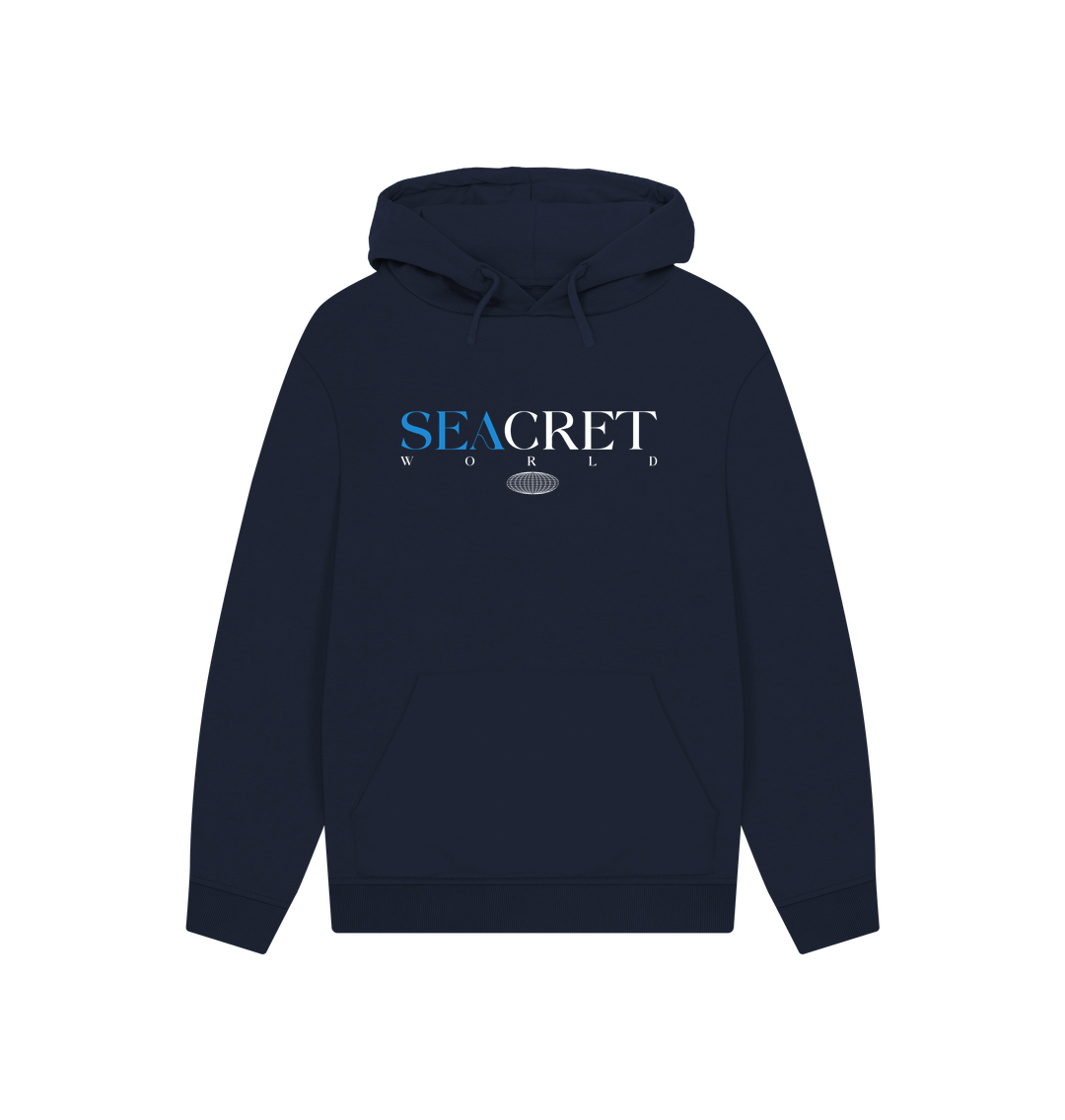 Navy The Seacret Coral Hoodie - Kangaroo